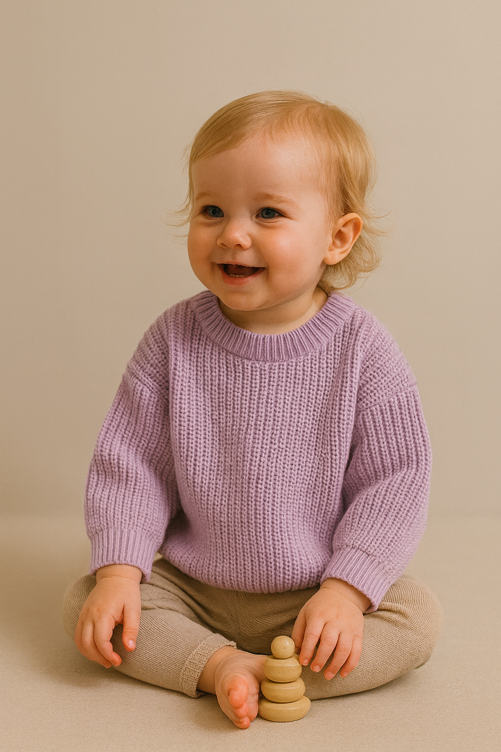 Cotton Knit Sweater - Autumn Collection π