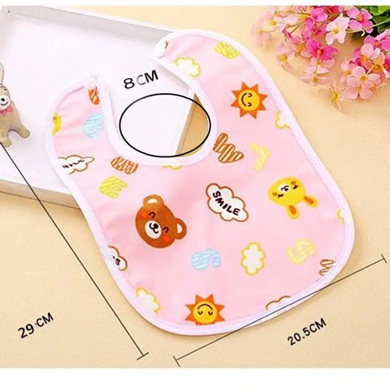 Soft and practical 5-Pcs bib set