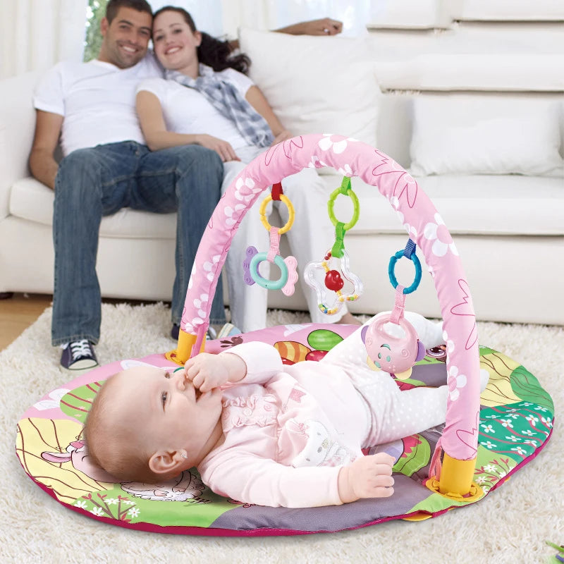 Baby Activity Play Mat with Fitness Frame