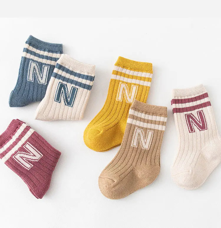 Unisex Baby Cotton Socks