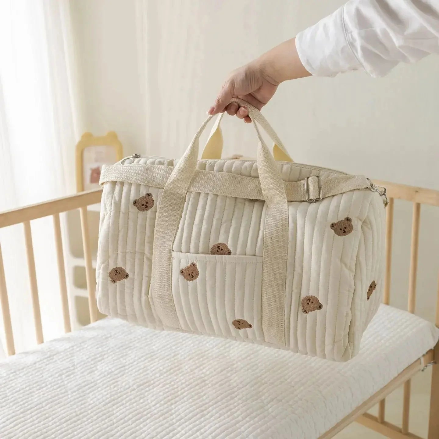 Baby Diaper Tote Bag – Stylish & Functional for Everyday Use