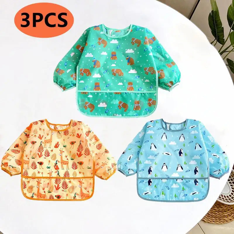 Long Sleeve Baby Bibs