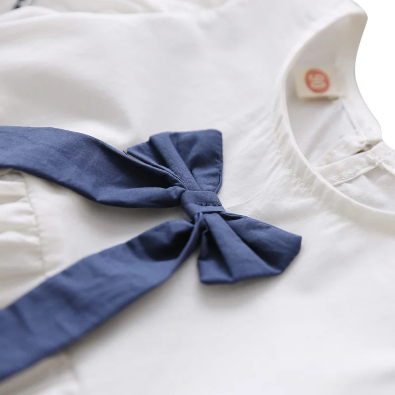Lullaby Summer Bow Cotton Dress