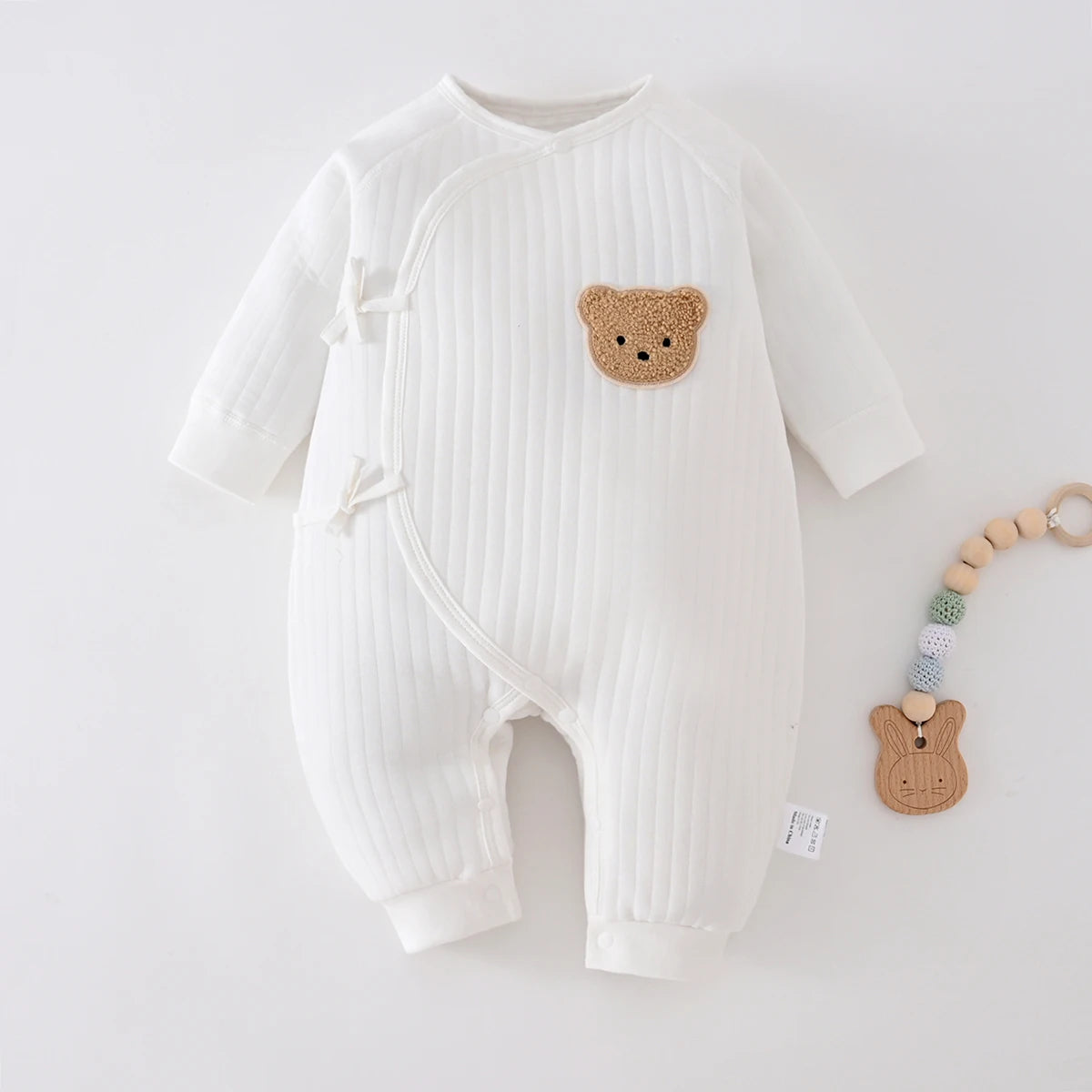 Lullaby Cotton Baby Romper – Full Sleeve Jumpsuit