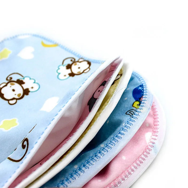 Soft and practical 5-Pcs bib set