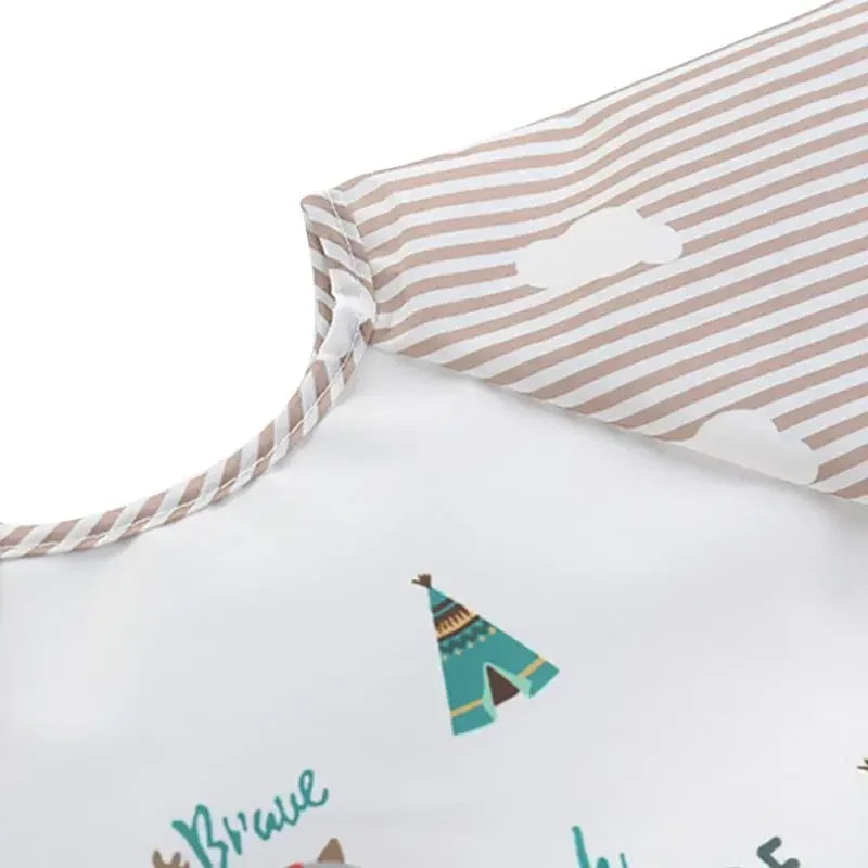 Baby Waterproof Short-Sleeve Bib