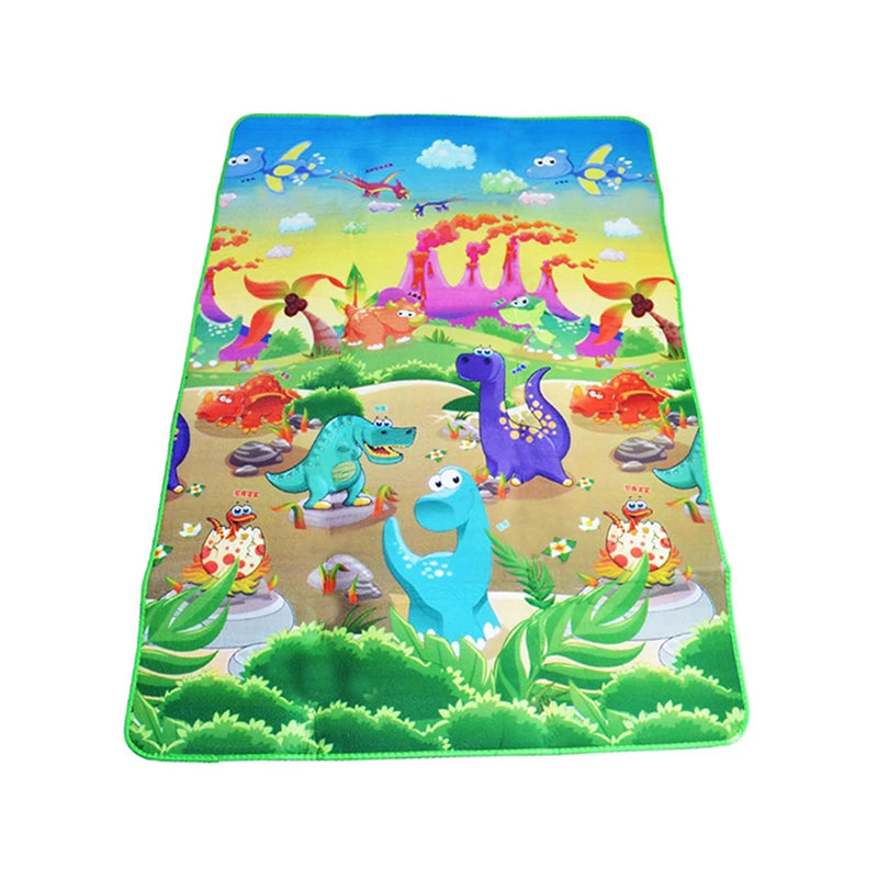 Double-Sided Baby Play Mat – Soft, Educational & Waterproof (180x120cm)