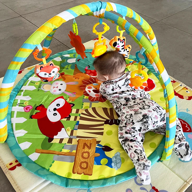 Baby Activity Play Mat with Fitness Frame