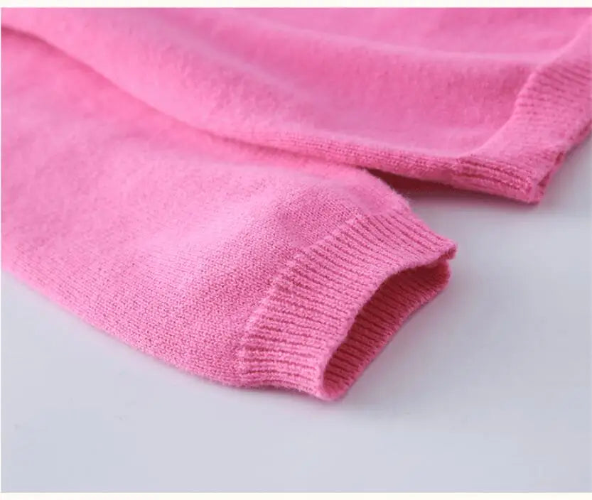 New Girls Cardigan Sweater Coat Spring Autumn Children Casual Jacket Toddler Baby Kids Wool Knitted Cardigan For Boys 1-5 Years