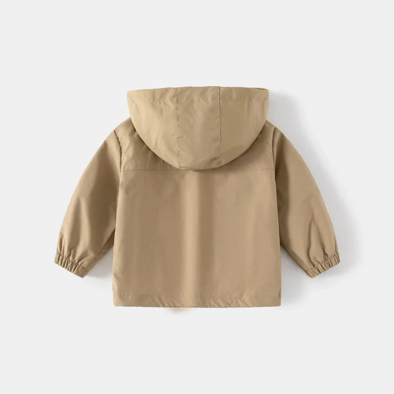Hooded Windbreaker Jacket