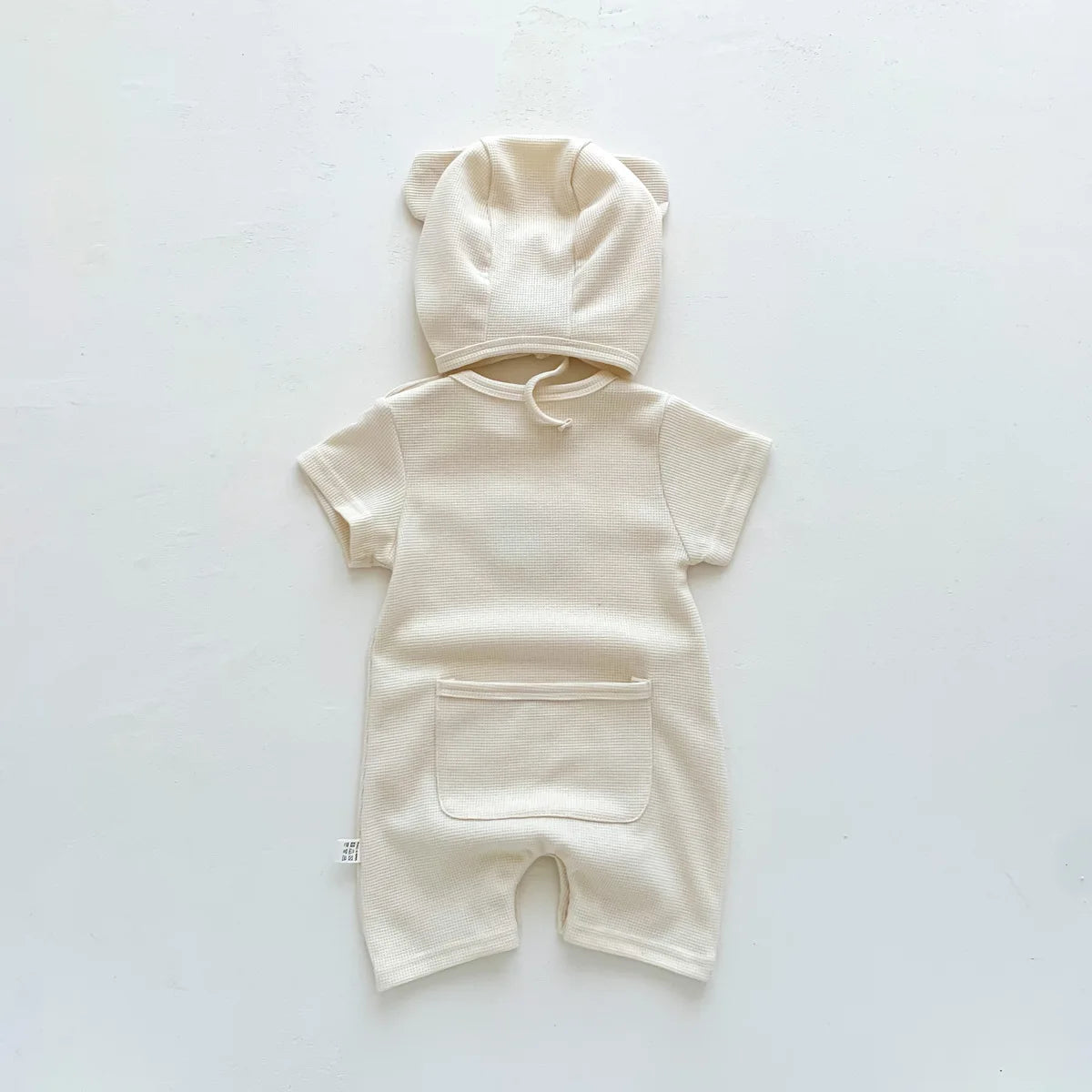 Lullaby’s Cotton Patch Bear Baby Romper