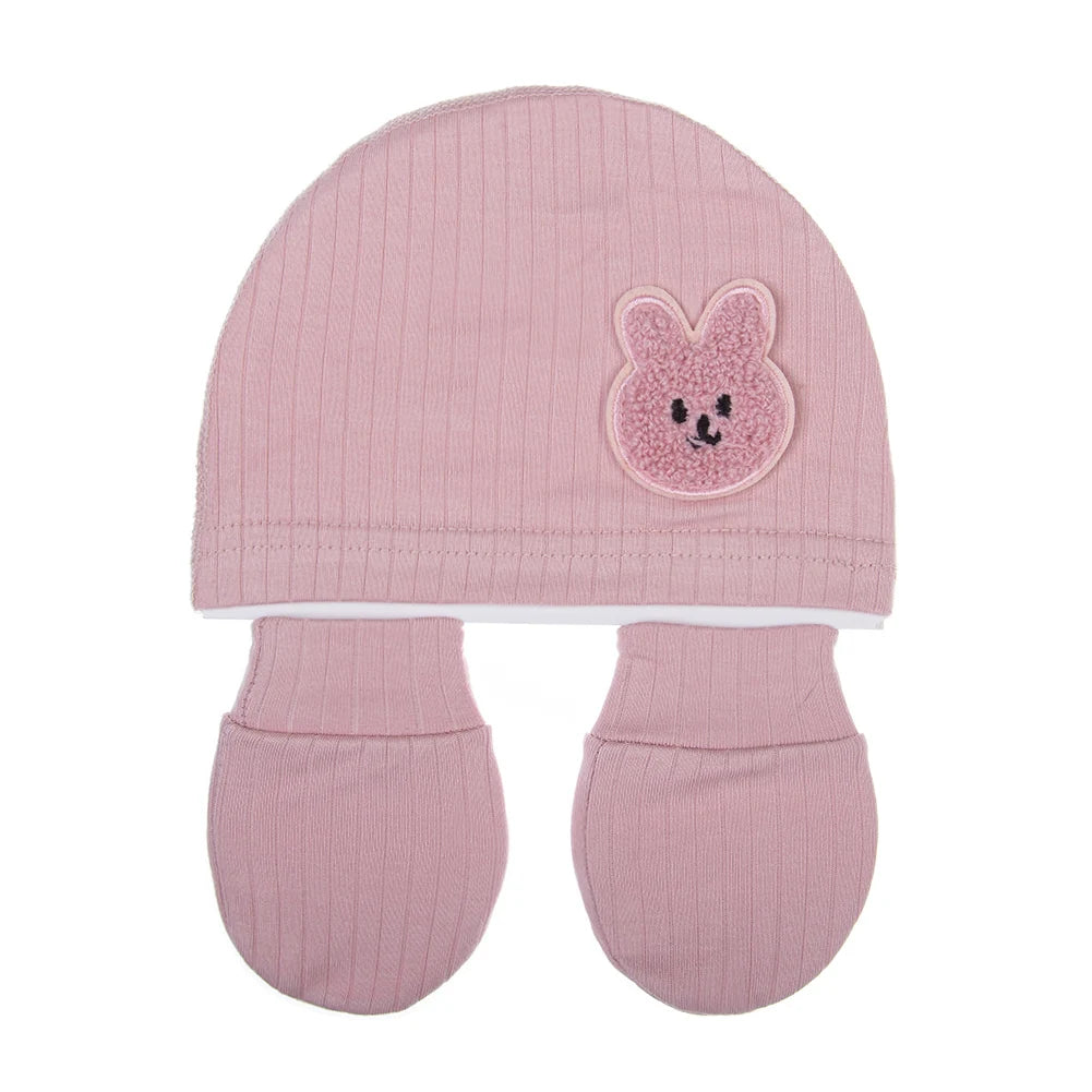 Unisex Baby Knit Cap – Set