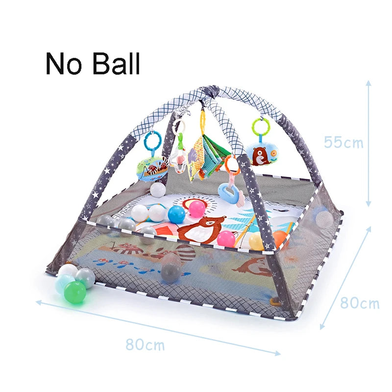 Baby Activity Play Mat with Fitness Frame