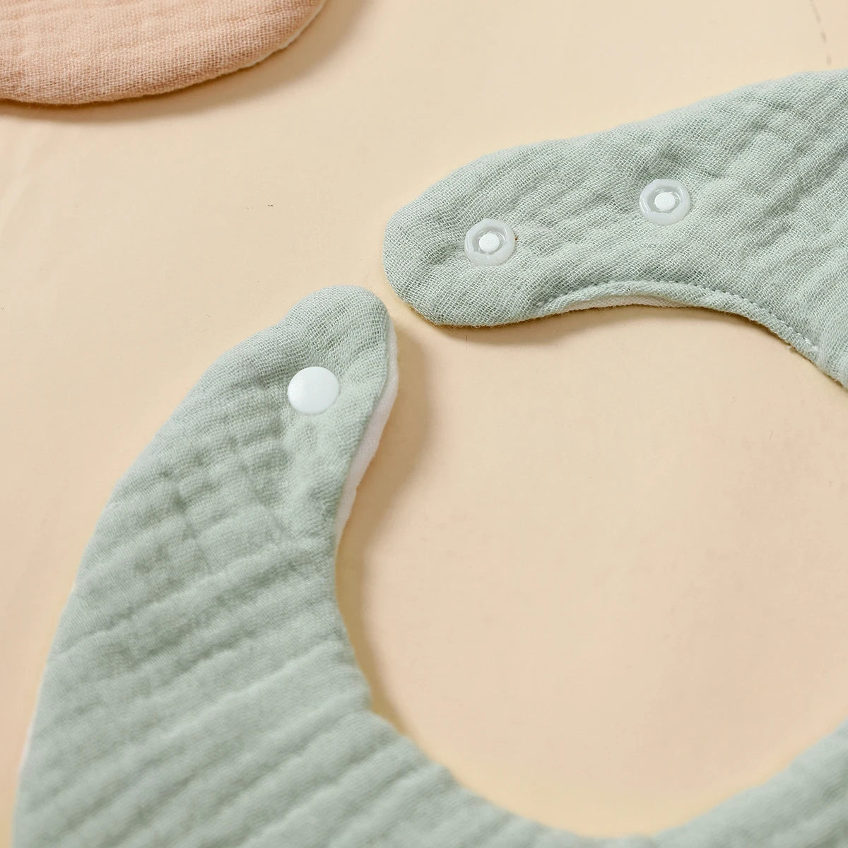 Lullaby Baby Bib – Cute Unisex Everyday Feeding Bib - Set 5 Pcs