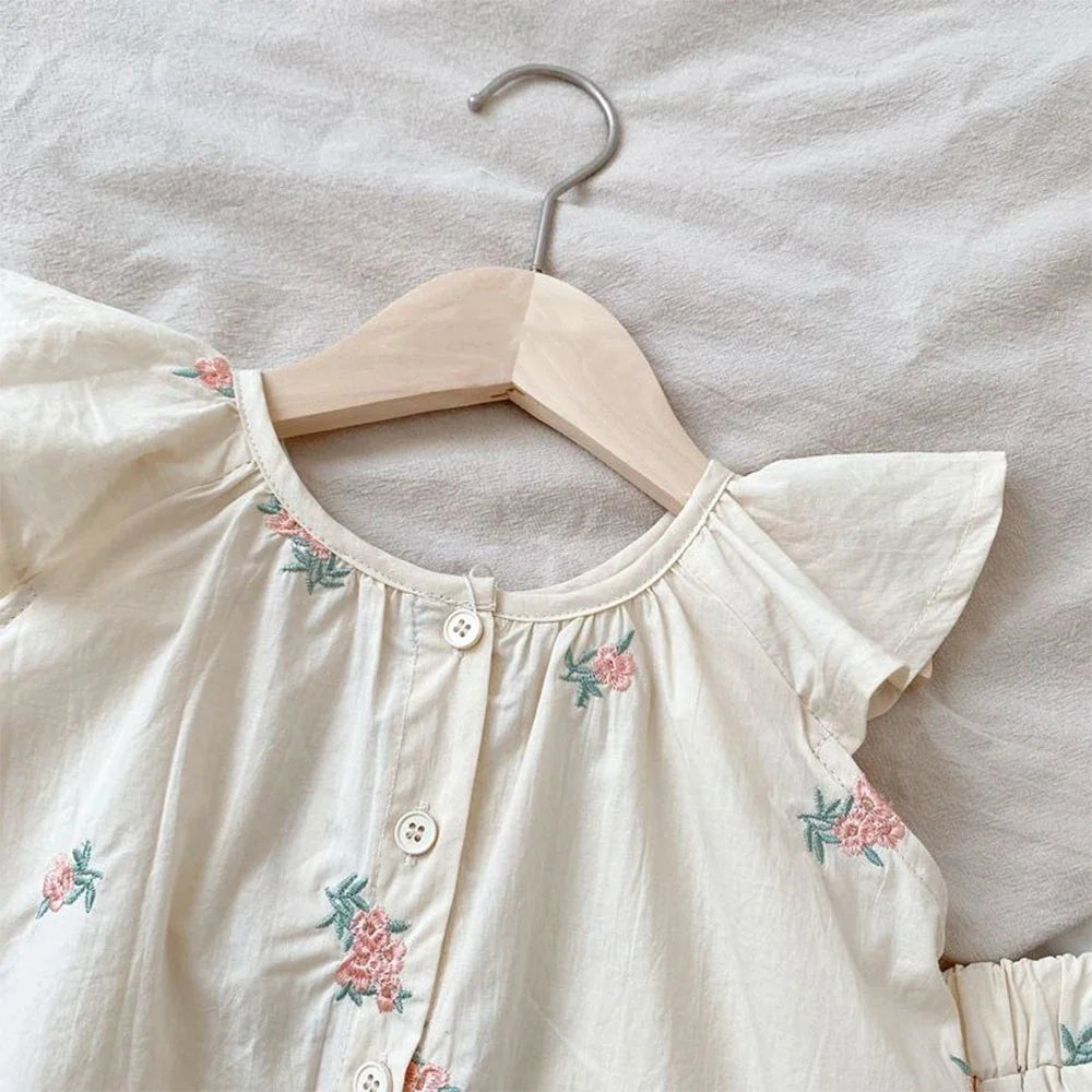 Soft and Airy Floral Cotton Set - 2Pcs
