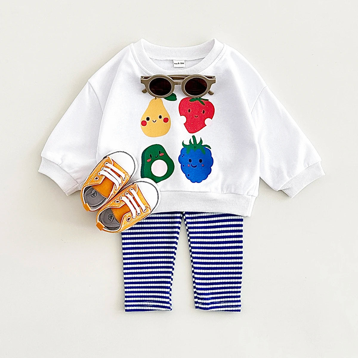 Fruit Print Set – Cotton Blend Autumn Collection