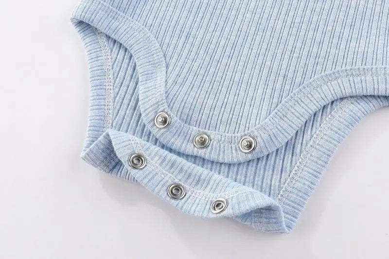 Lullaby Cotton Baby Bodysuit Pack – 3 Pcs