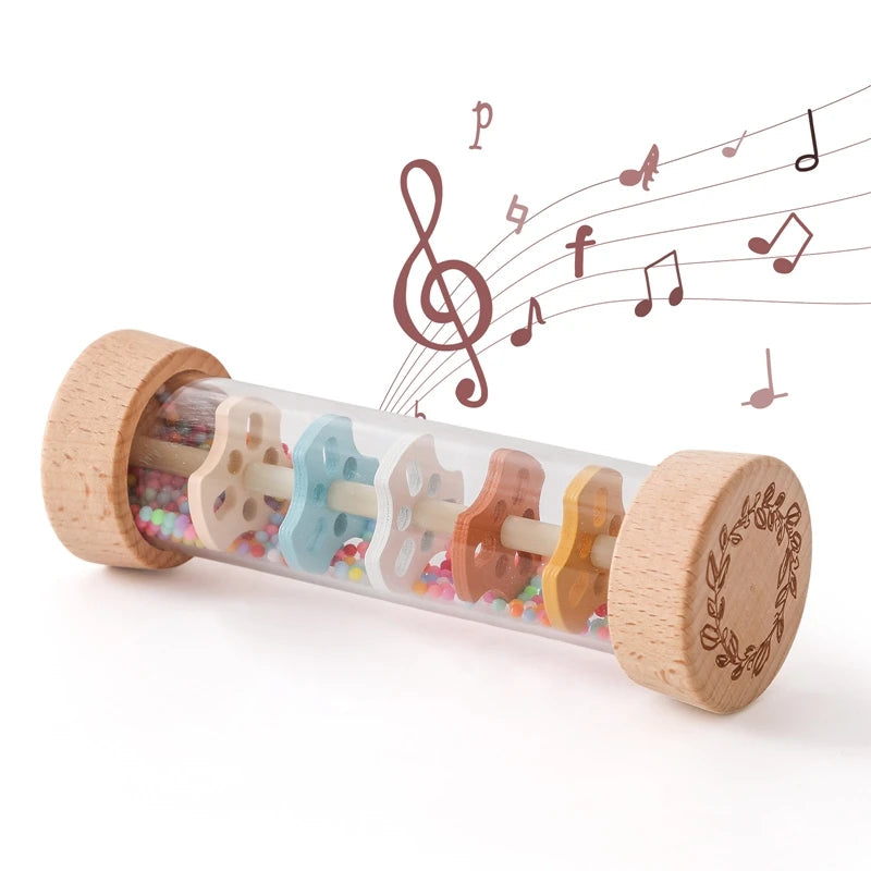 Wooden Musical Instrument Toy β Xylophone, Beads & Drum