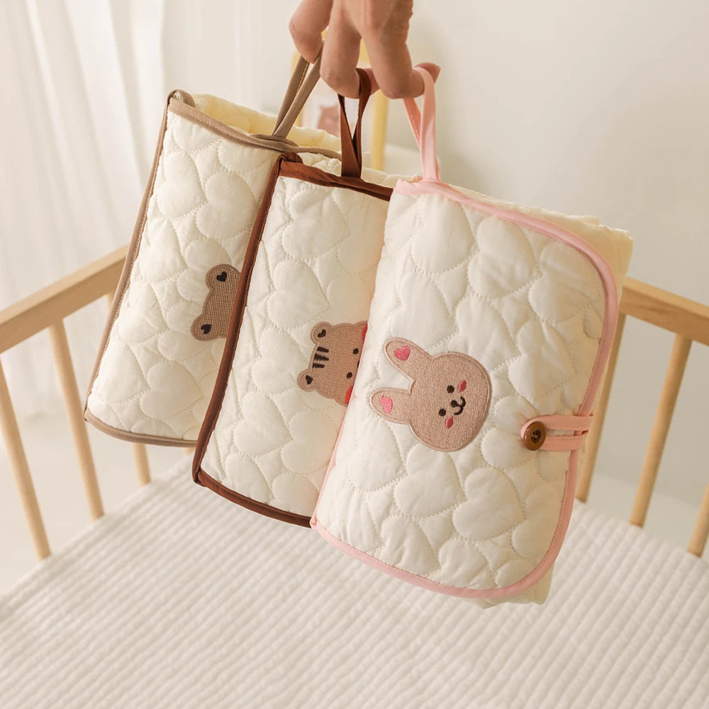 Lullaby Portable Changing Pad – Waterproof & Soft (Unisex)