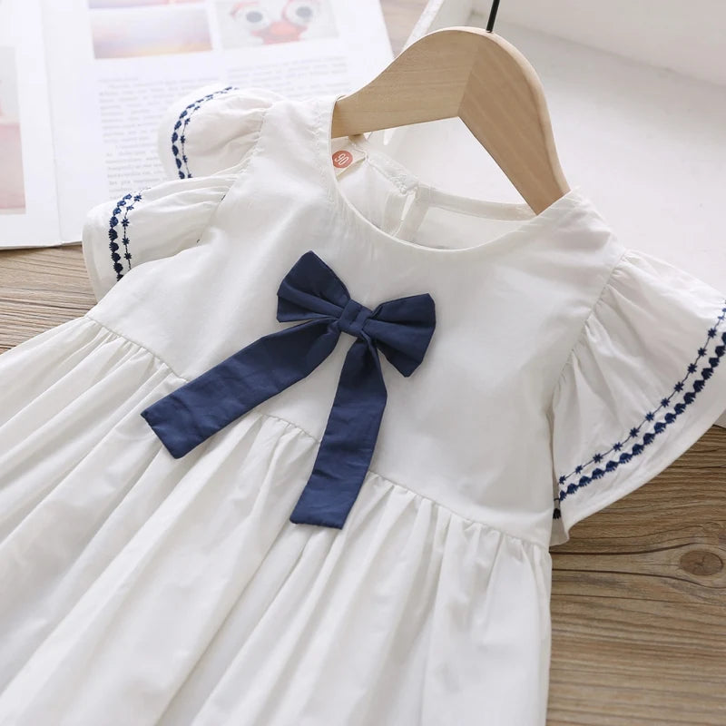 Lullaby Summer Bow Cotton Dress