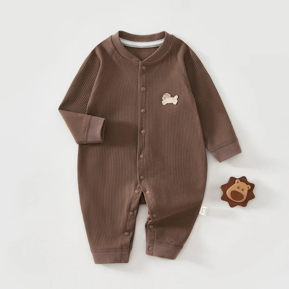100% Cotton Romper – Unisex Long Sleeve🍂