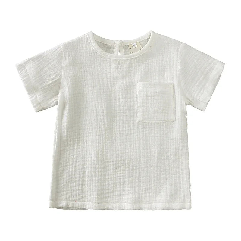 Lullaby Cotton Baby Set – Short Sleeve 2 Pcs