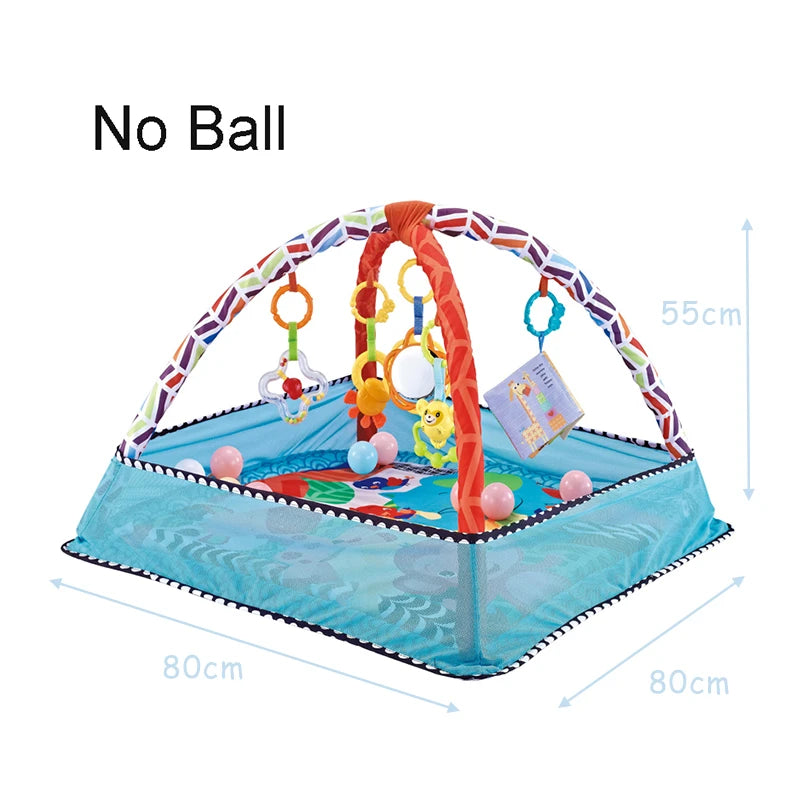 Baby Activity Play Mat with Fitness Frame