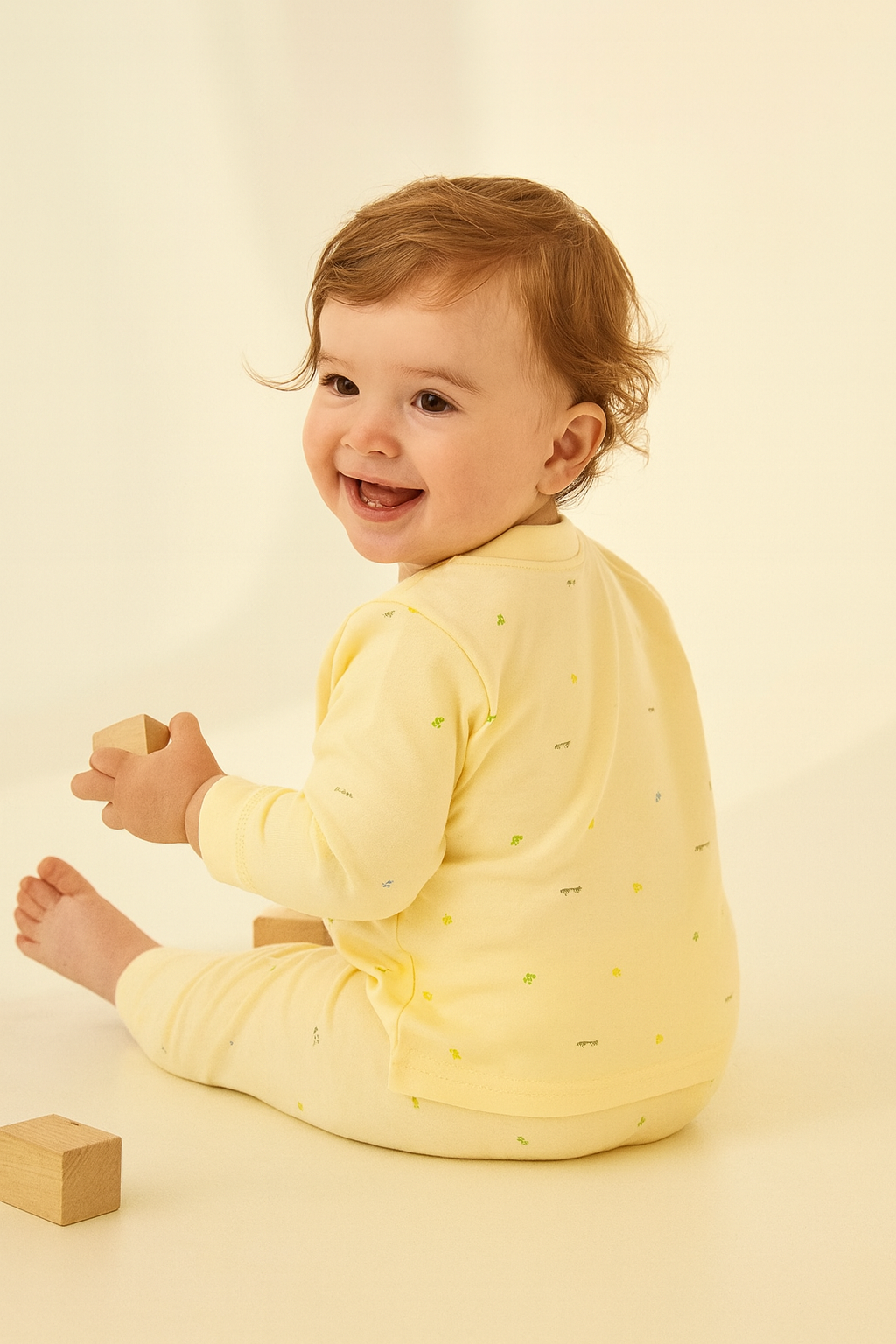 Baby Cotton 2-Piece Set – Autumn Collection 🍂