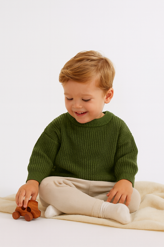 Knitted Pullover – Autumn Collection 🍂