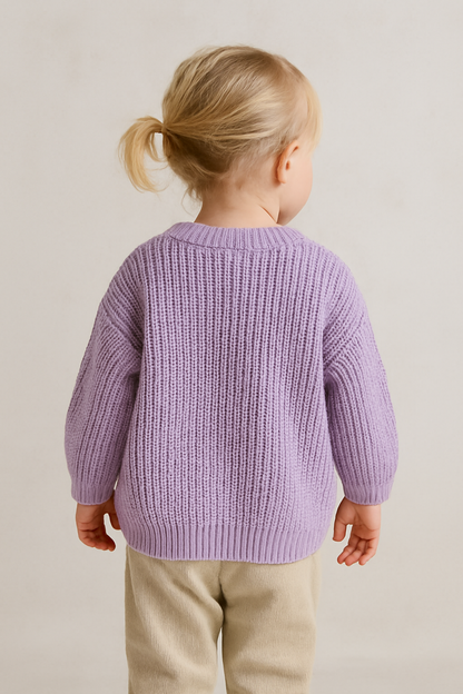 Cotton Knit Sweater - Autumn Collection 🍂