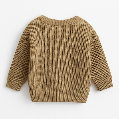 Cotton Knit Sweater - Autumn Collection 🍂