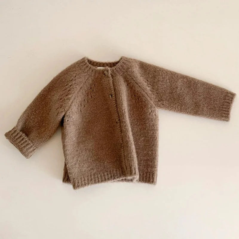 Cotton Knit Cardigan – Autumn Collection 🍂
