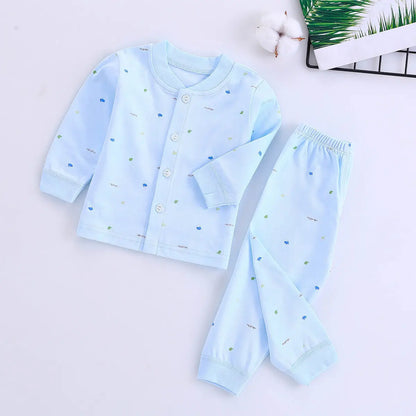 Baby Cotton 2-Piece Set – Autumn Collection 🍂