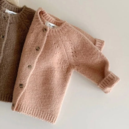 Cotton Knit Cardigan – Autumn Collection 🍂