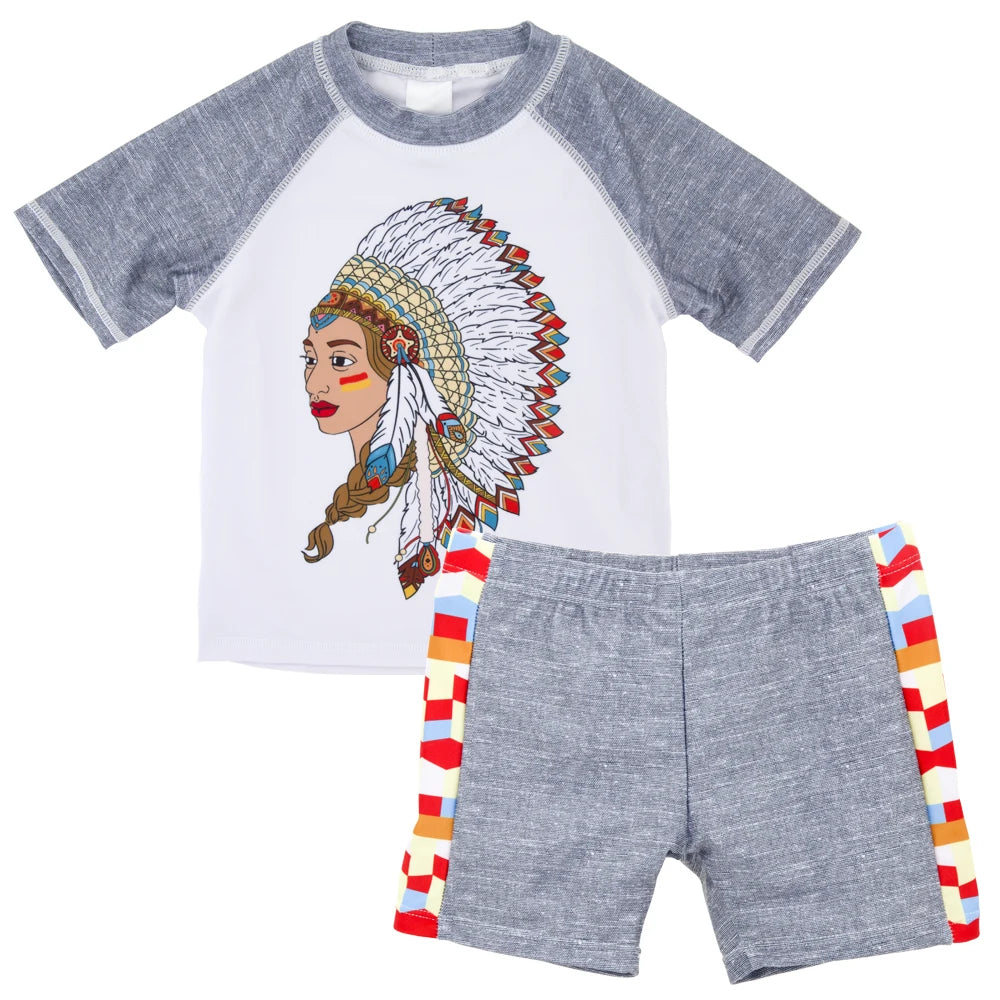 New Arrival -  Lullaby Swimsuit Short Set