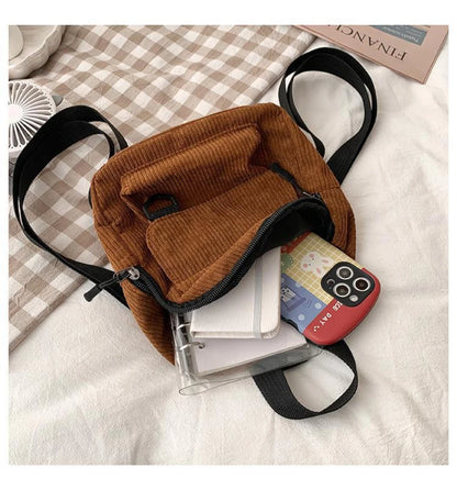 Mini Corduroy Backpack – Unisex