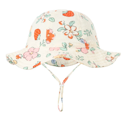 Lullaby Cotton Baby Sun Hat