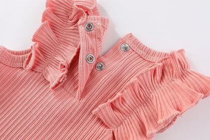 Lullaby Cotton Cute Baby Bodysuit - 5 Piece Set