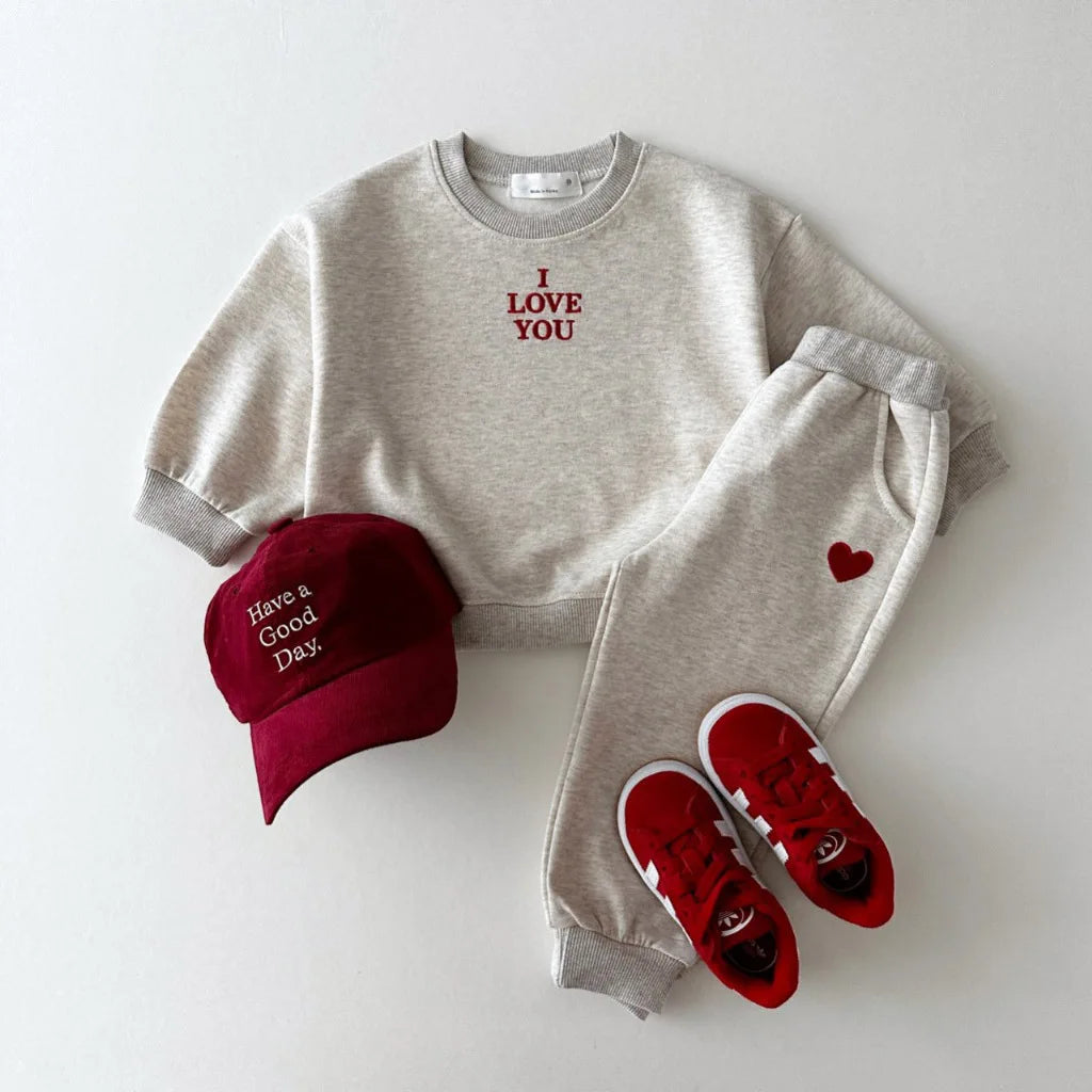 Striped Hoodie Set