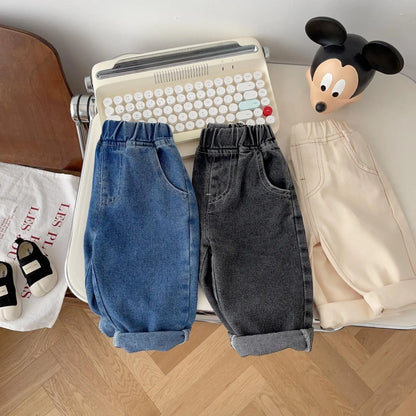 Baby & Toddler Jeans – Unisex Loose Fit