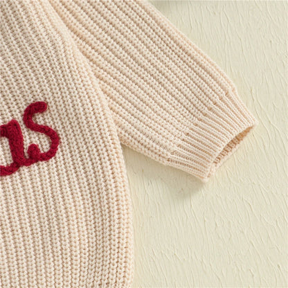 Knit Sweater - My first Christmas