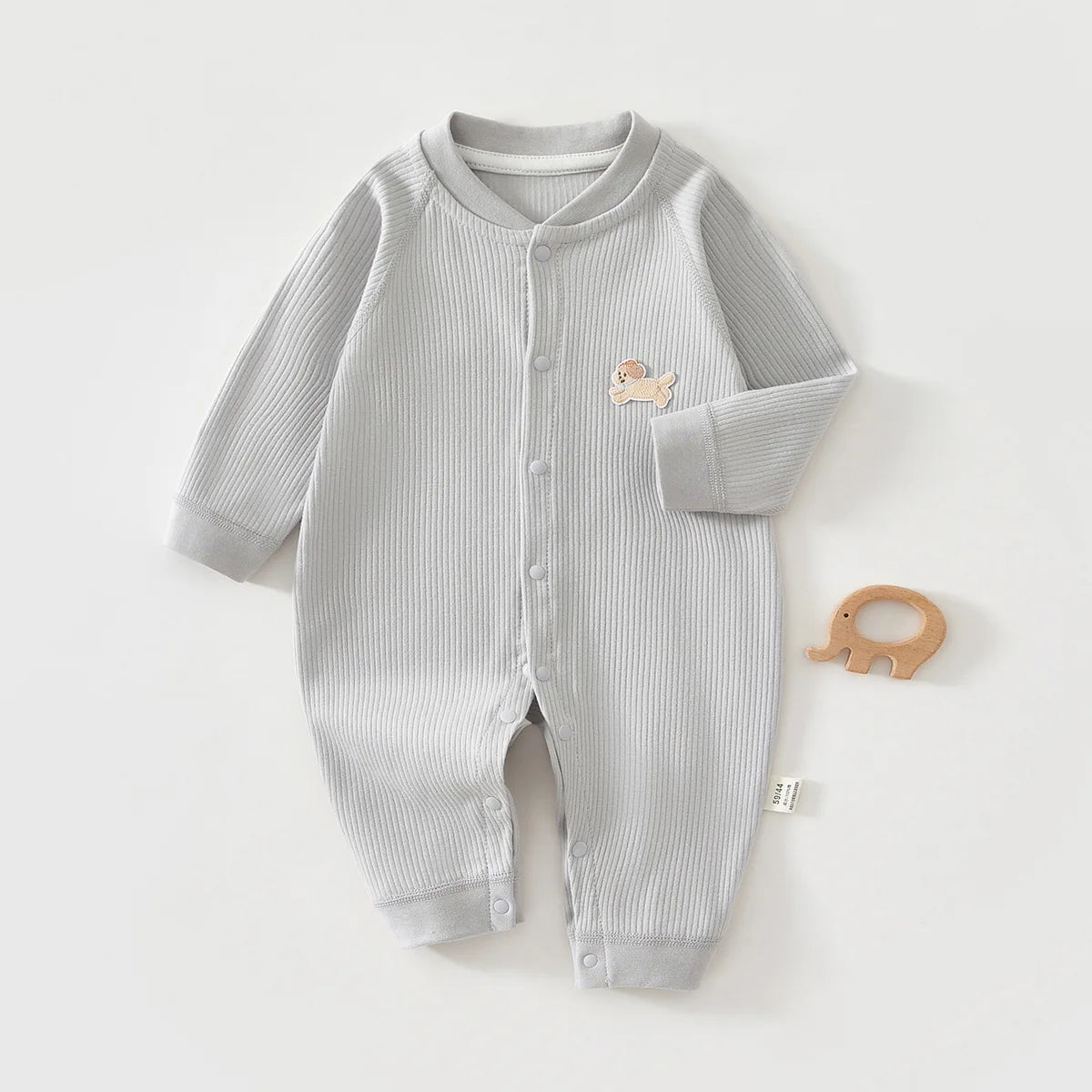 100% Cotton Romper – Unisex Long Sleeve🍂