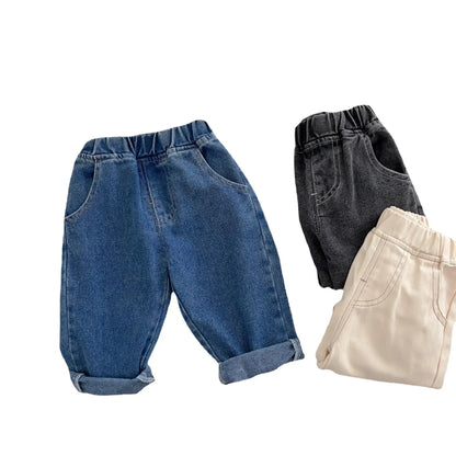 Baby & Toddler Jeans – Unisex Loose Fit