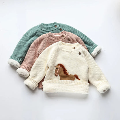 Cotton Knit Sweater – Autumn Collection 🍂