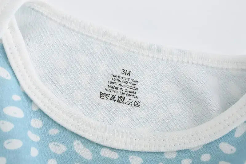 Lullaby Cotton Baby Bodysuit Pack – 3 Pcs