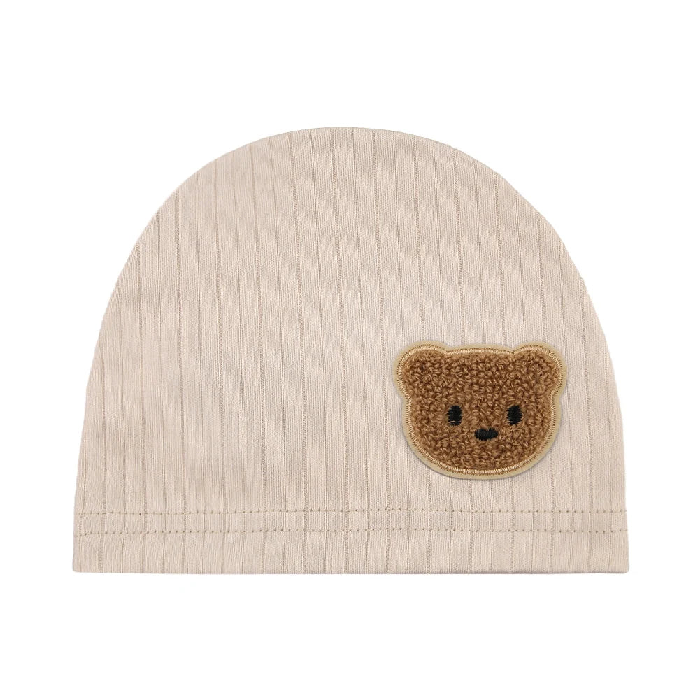 Unisex Baby Cotton Hats – Minimalist Style