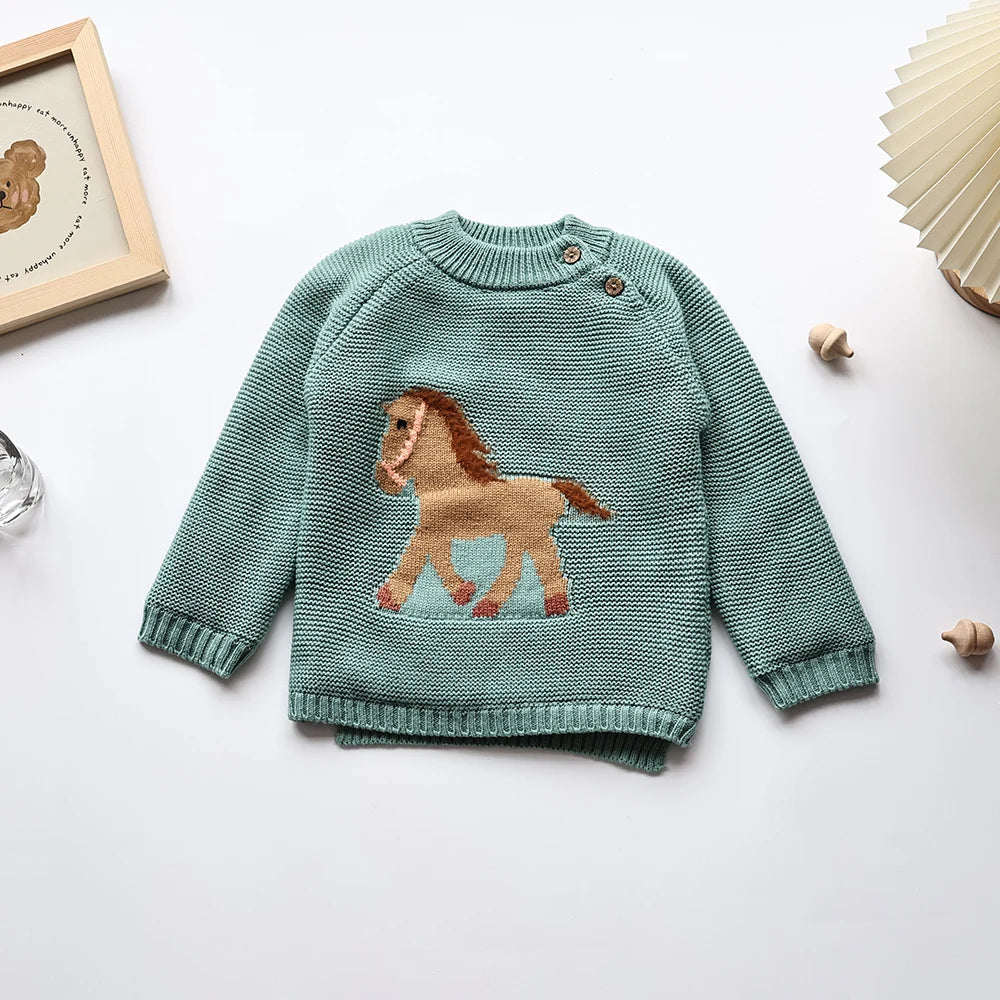 Cotton Knit Sweater – Autumn Collection 🍂