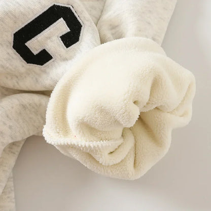 Unisex Winter Knit Romper – Cozy & Cute