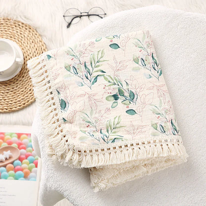 Lullaby Muslin Cotton Baby Blanket