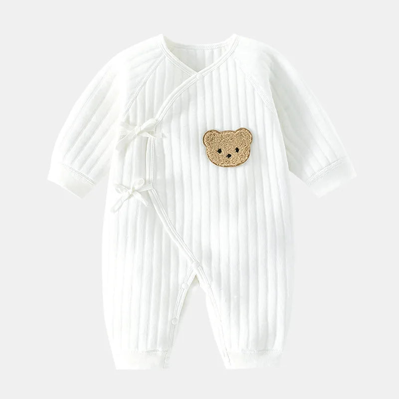 Lullaby Cotton Baby Romper – Full Sleeve Jumpsuit